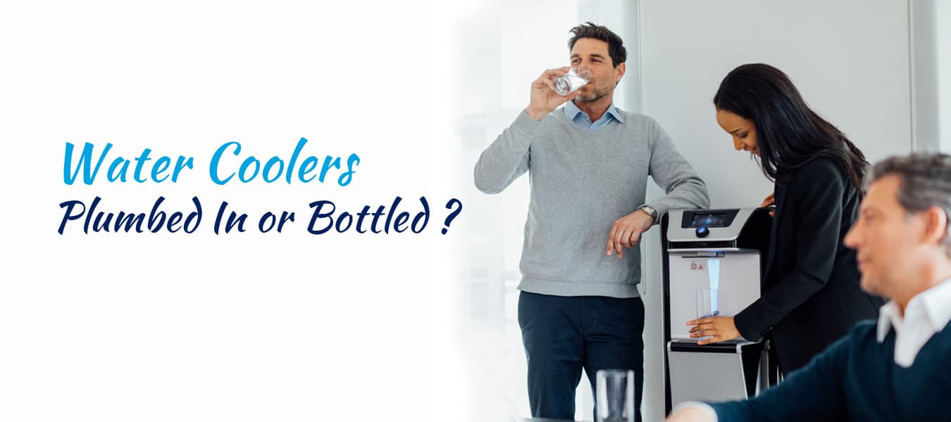 Plumbed In or Bottled Water Cooler – Which One is Best for You?