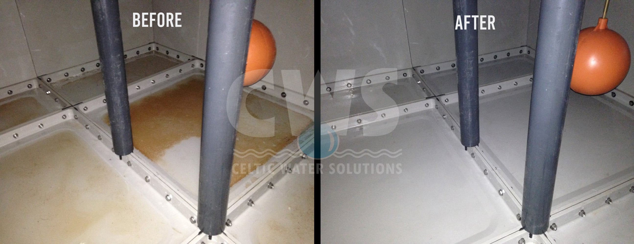 tank cleaning sectional tank