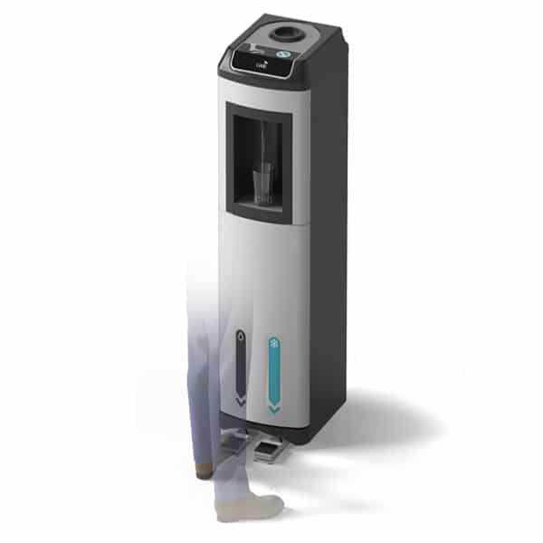 kalix foot pedal contactless cooler