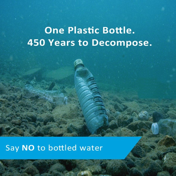 say no to bottled water