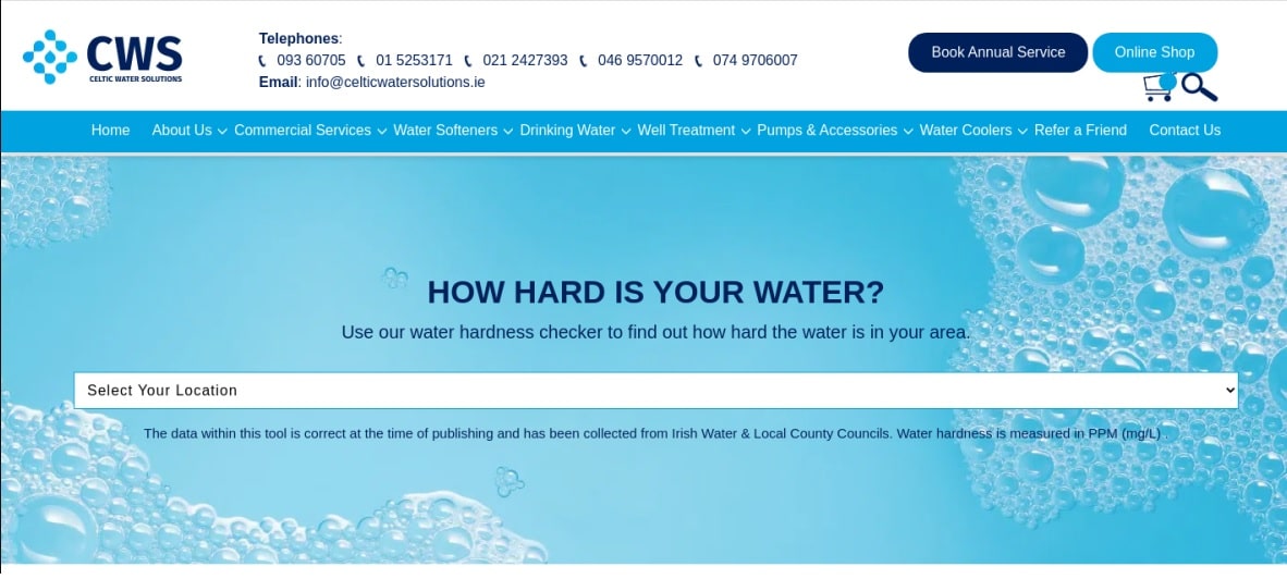 water hardness checker tool