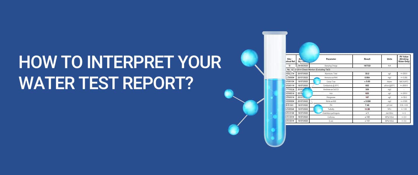 How to Interpret Your Water Test Report?