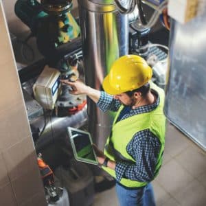 engineer at work