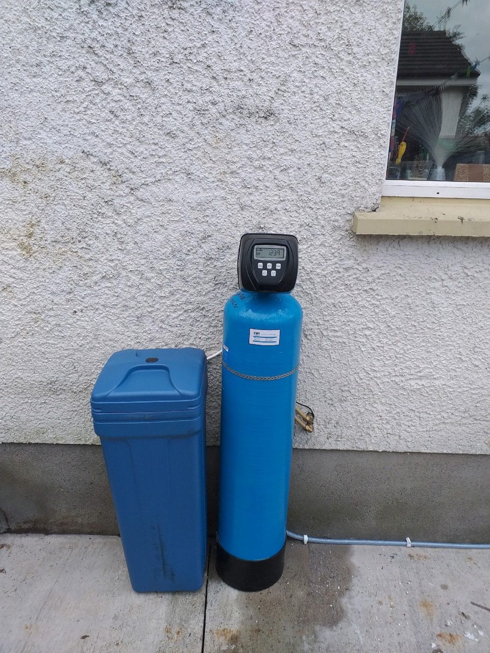 installation clack 10x44 water softener
